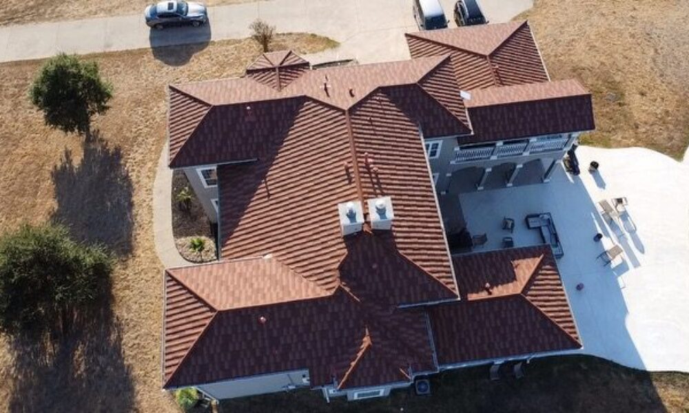 Decorative clay and tile roofing on a custom residential property for a premium look